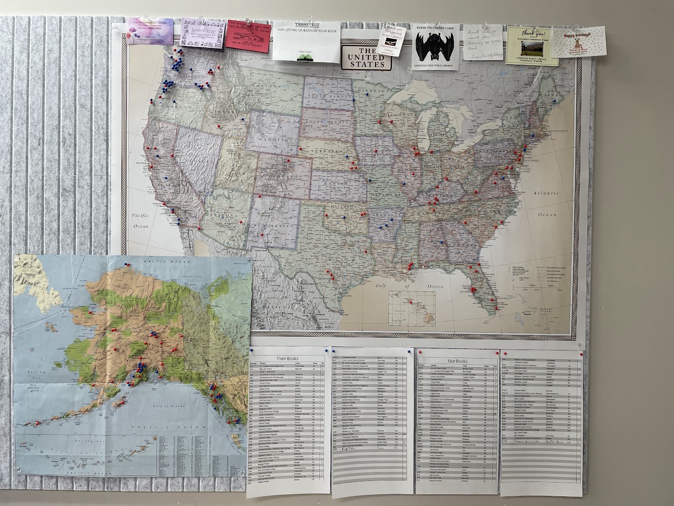 Interlibrary Loan Map